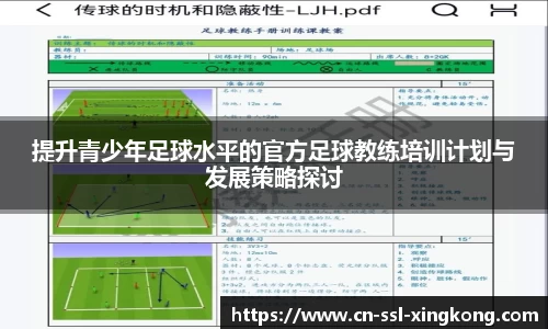 提升青少年足球水平的官方足球教练培训计划与发展策略探讨